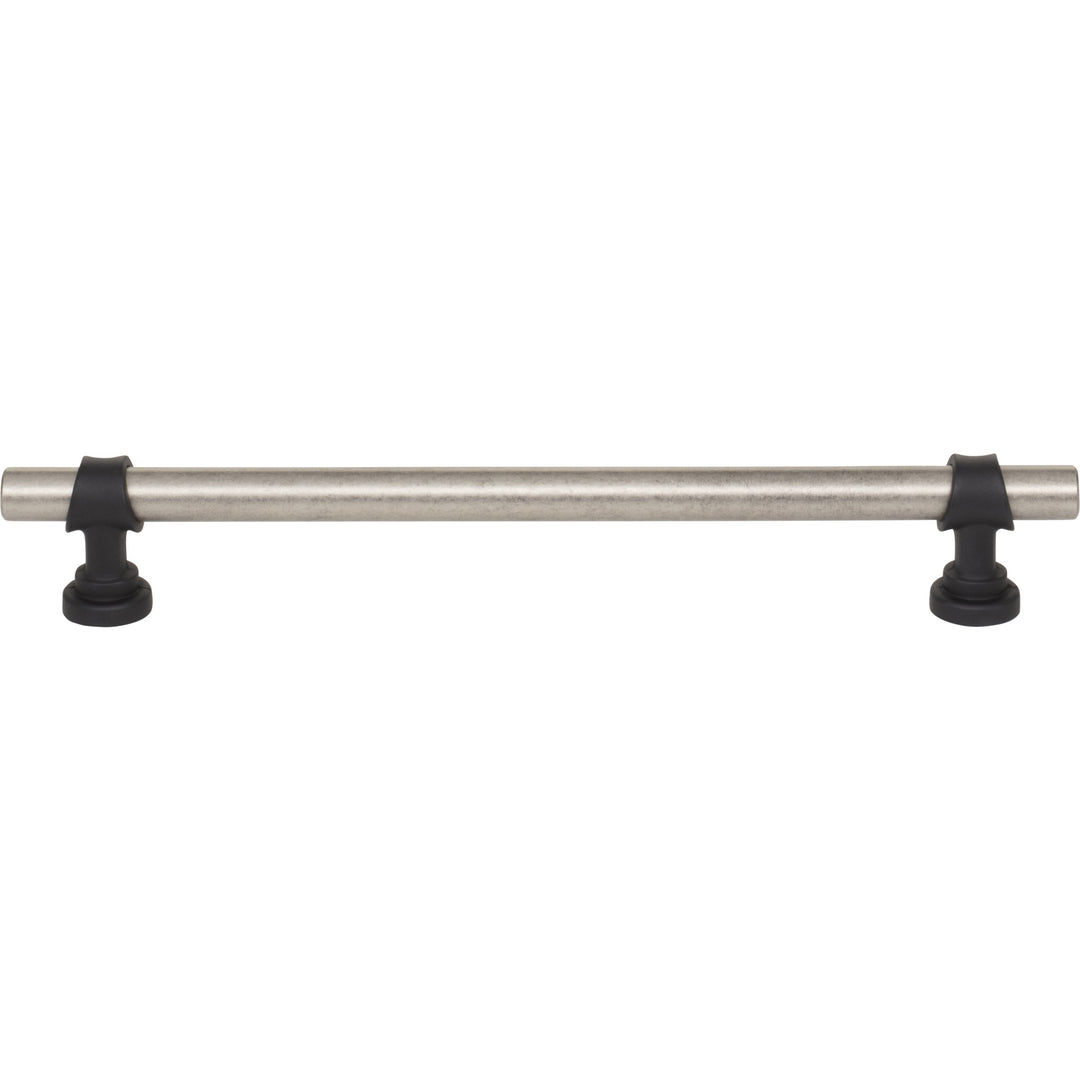 Top Knobs - Bit Bar Pulls (M1197) 7 9/16" Pewter Antique and Flat Black