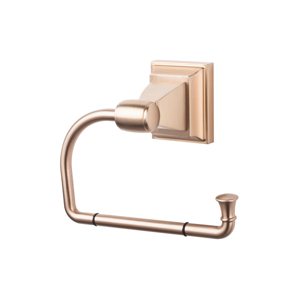 Top Knobs - Stratton Bath Tissue Hooks Brushed Bronze