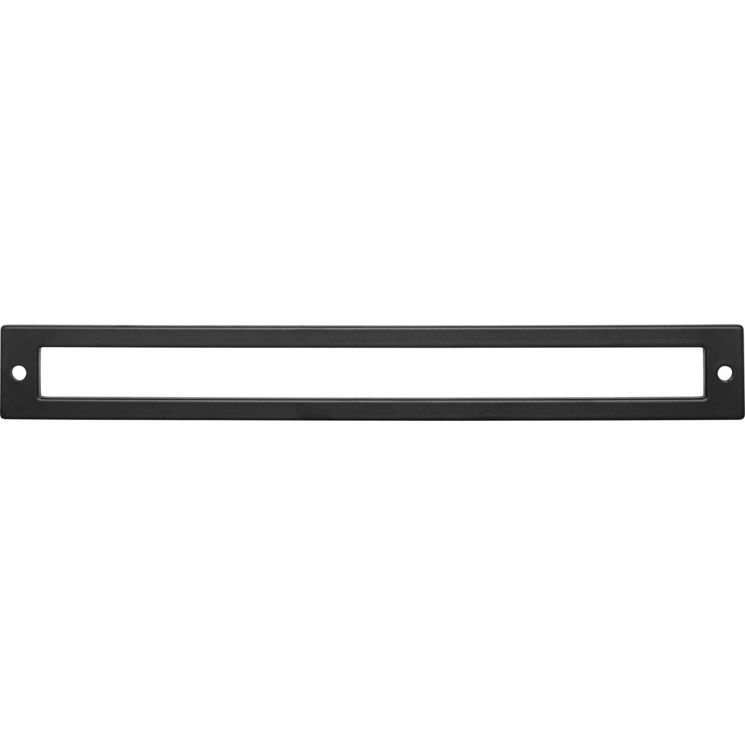 Top Knobs - Hollin Pull Backplates 8 13/16" Flat Black