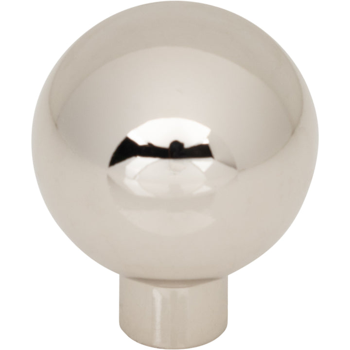 Top Knobs - Brockwell Round Knobs 1 1/8" Polished Nickel