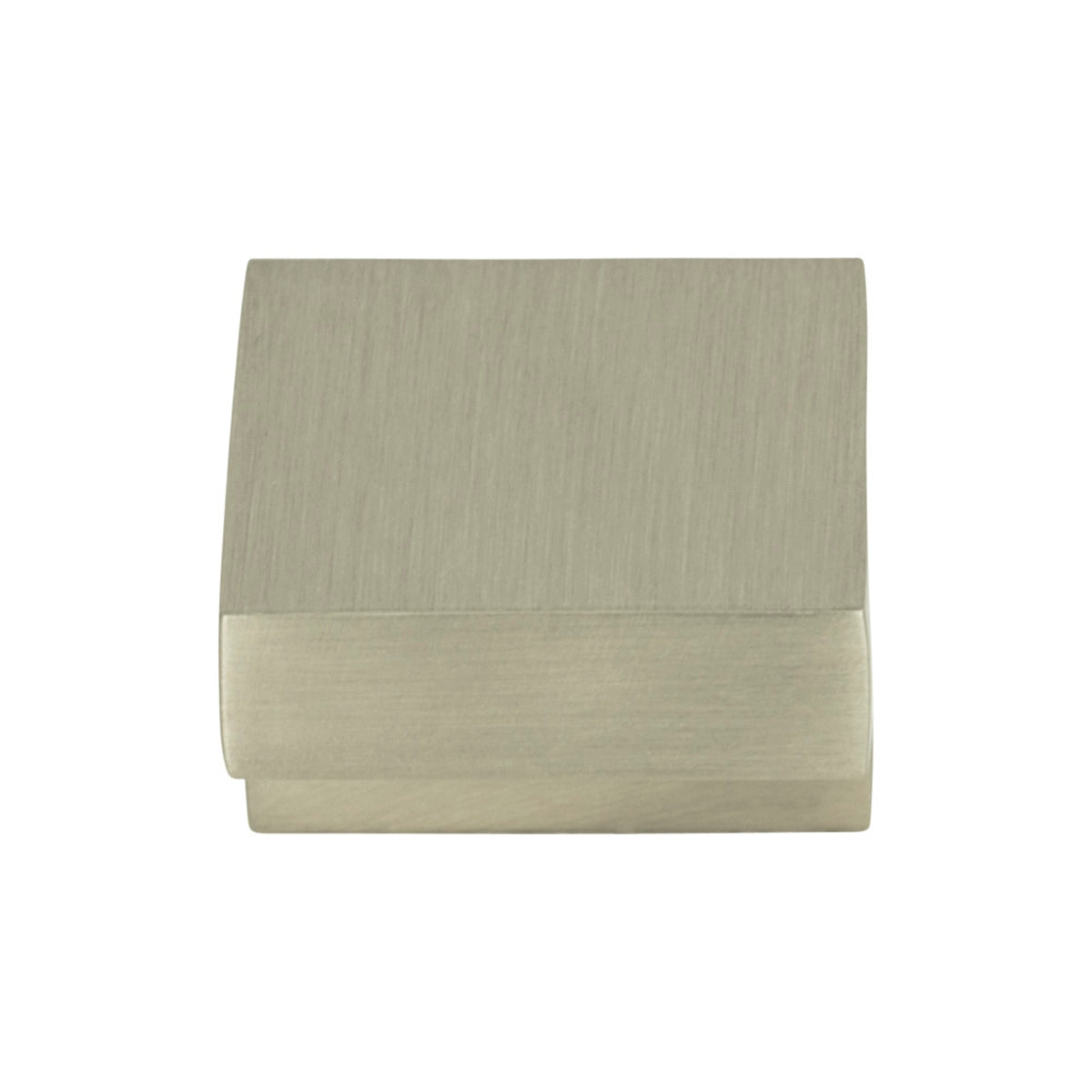 Atlas Successi Square Knob in Brushed Nickel