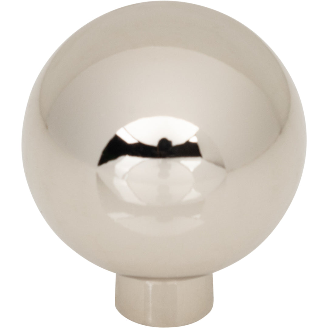 Top Knobs - Brockwell Round Knobs 1 1/4" Polished Nickel