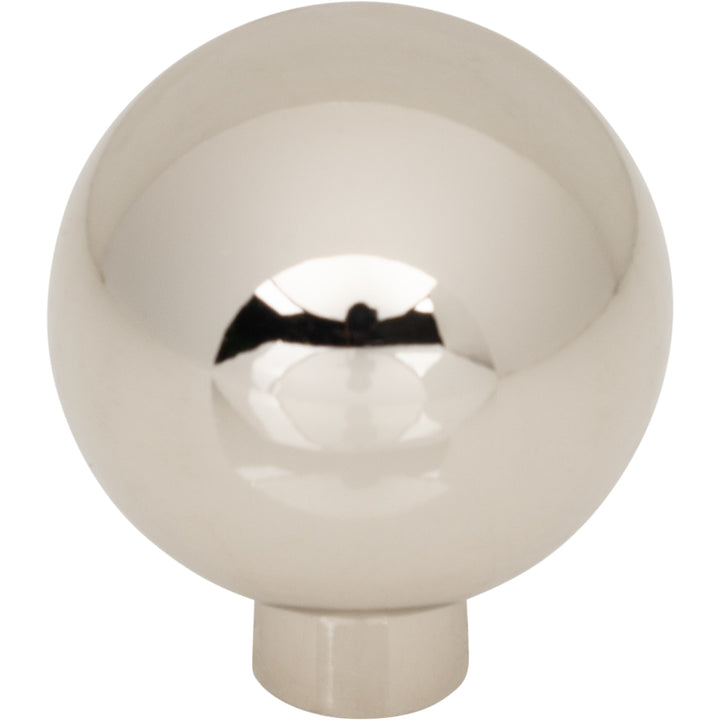 Top Knobs - Brockwell Round Knobs 1 1/4" Polished Nickel