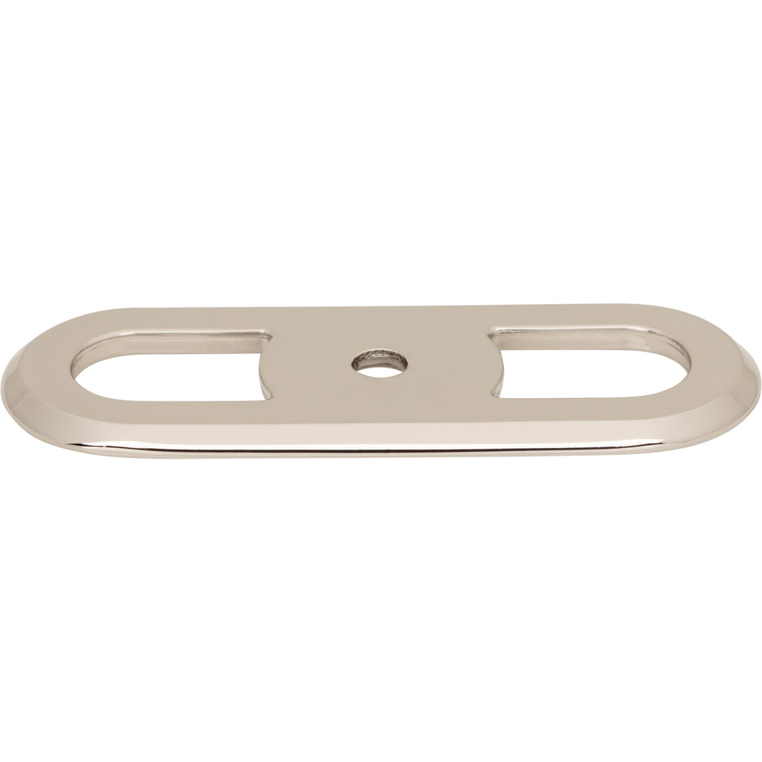 Top Knobs - Brockwell Pull Backplates (TK3351AG) 2 3/4" Polished Nickel