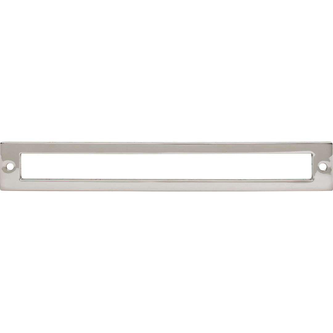 Top Knobs - Hollin Pull Backplates 7 9/16" Polished Nickel