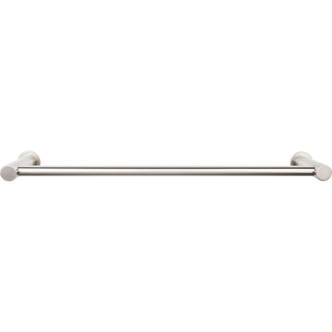 Top Knobs - Hopewell Bath Towel Bar Singles 24" Brushed Satin Nickel