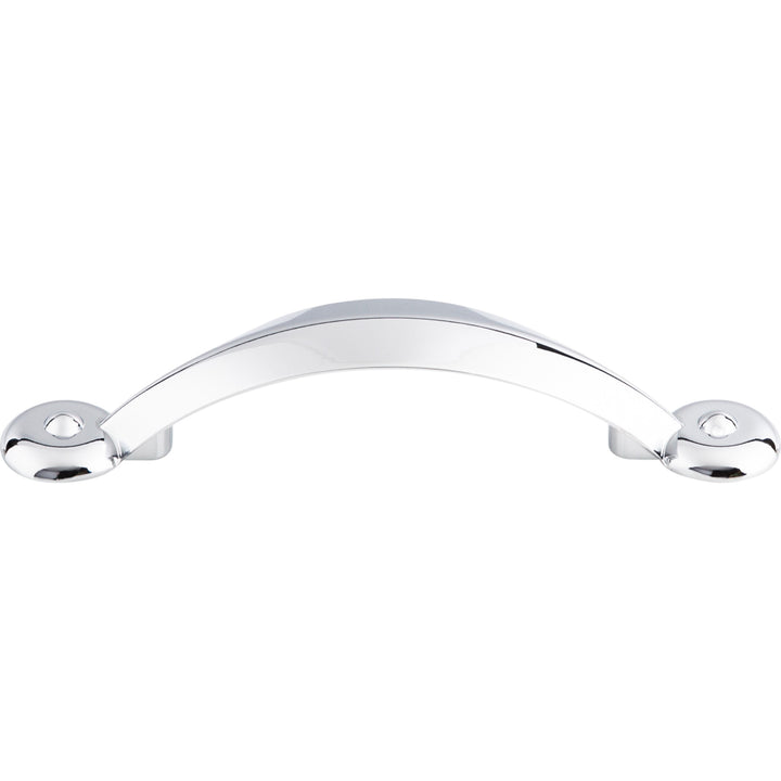 Top Knobs - Angle Bar Pulls 3" Polished Chrome