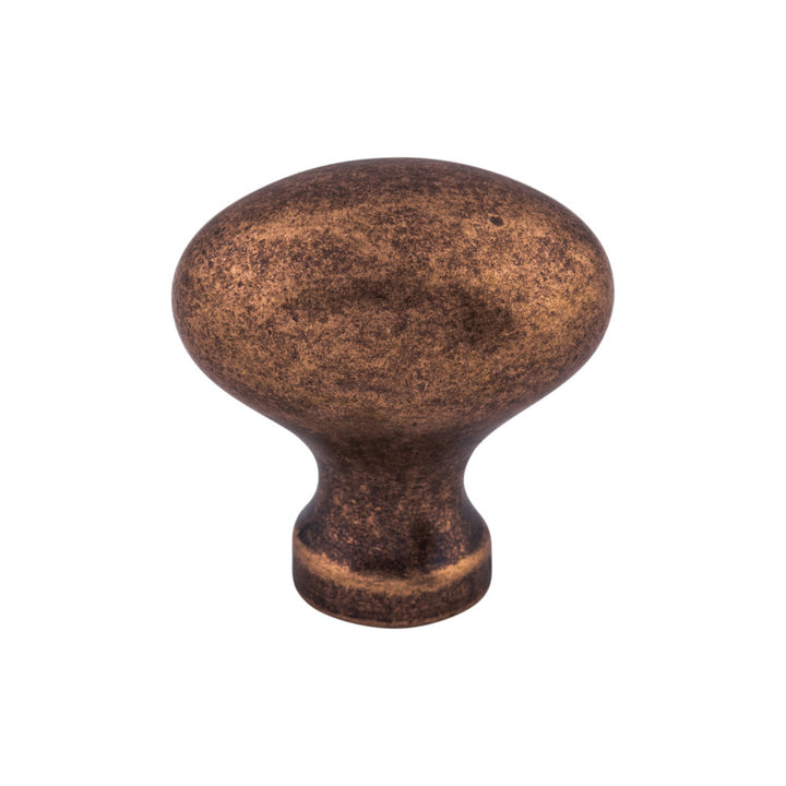 Top Knobs - Egg Oval Knobs Old English Copper