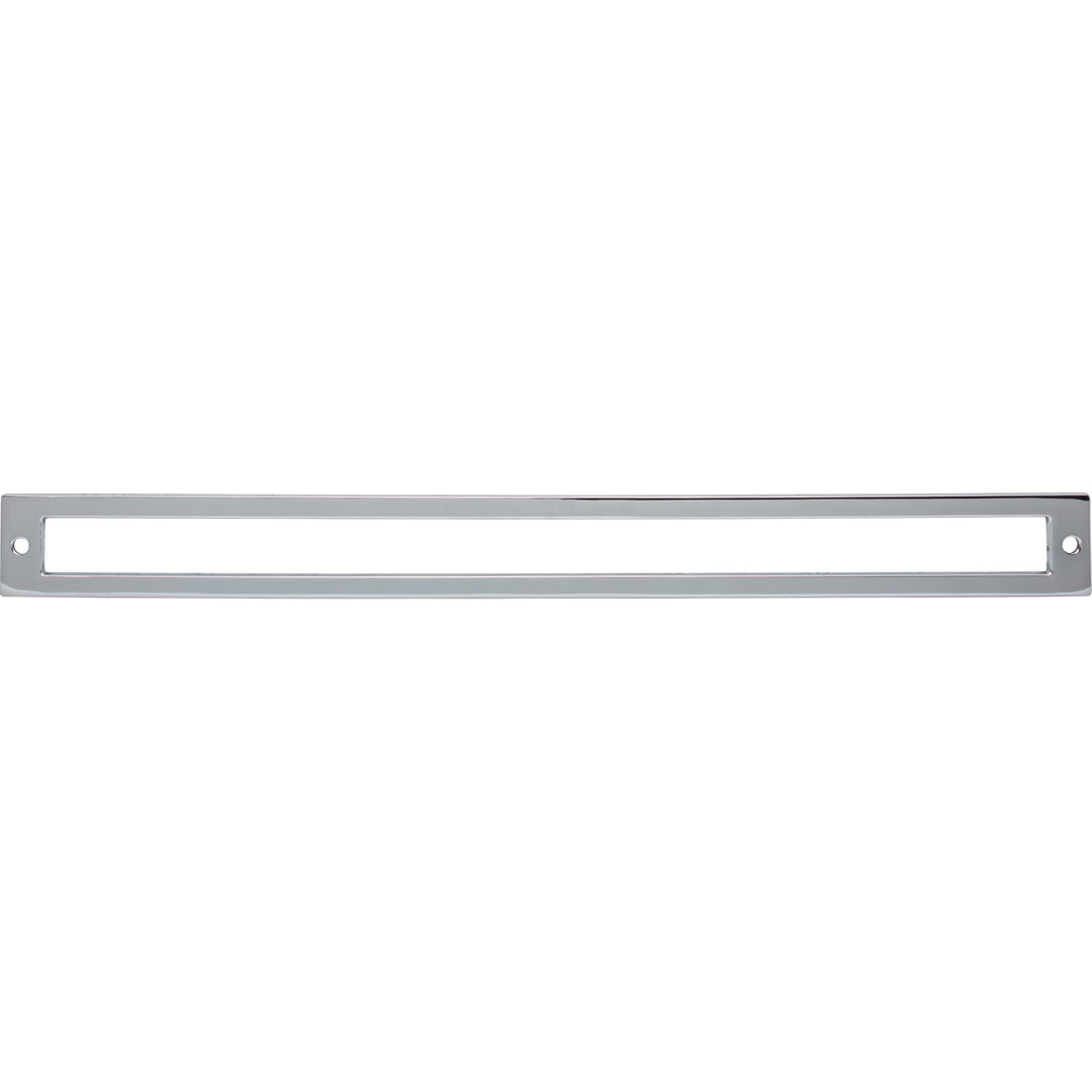 Top Knobs - Hollin Pull Backplates 12" Polished Chrome