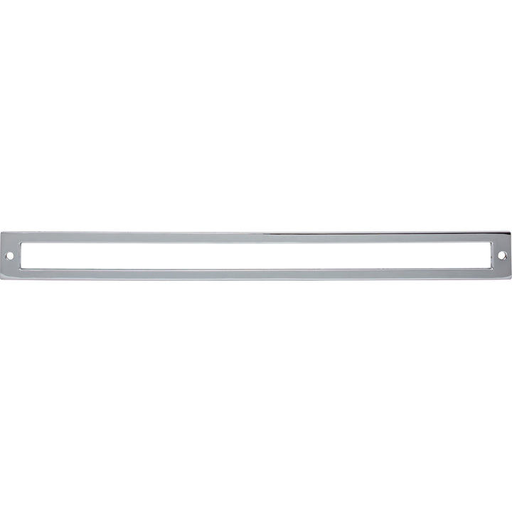 Top Knobs - Hollin Pull Backplates 12" Polished Chrome