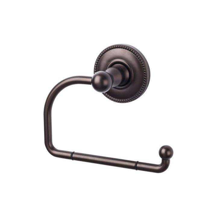 Top Knobs - Edwardian Bath Tissue Hook Beaded Backplates Oil Rubbed Bronze