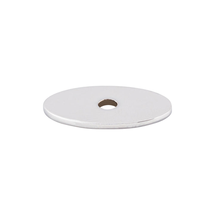 Top Knobs - Oval Knob Backplates 1 1/4" Polished Chrome