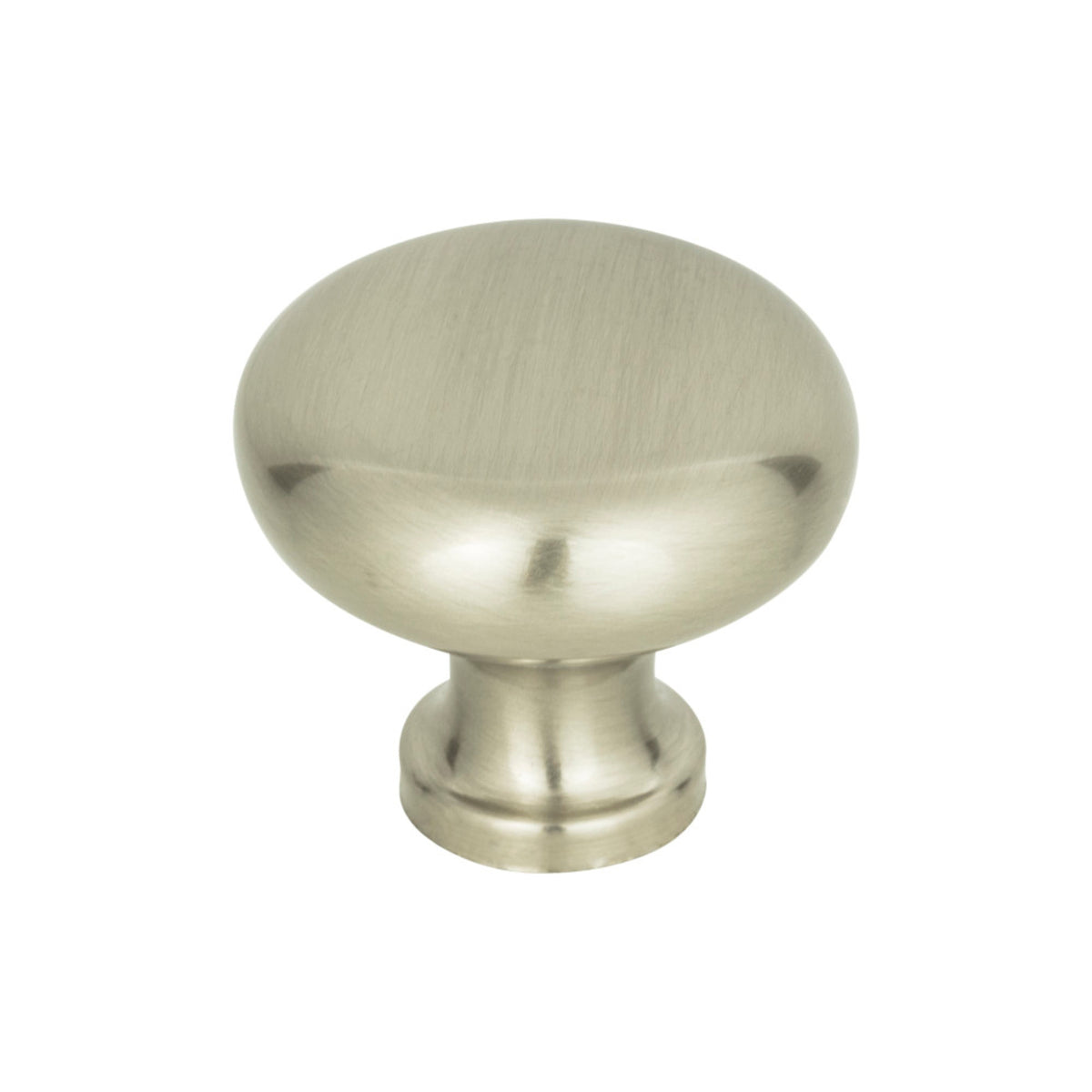 Atlas Successi Round Knob in Brushed Nickel