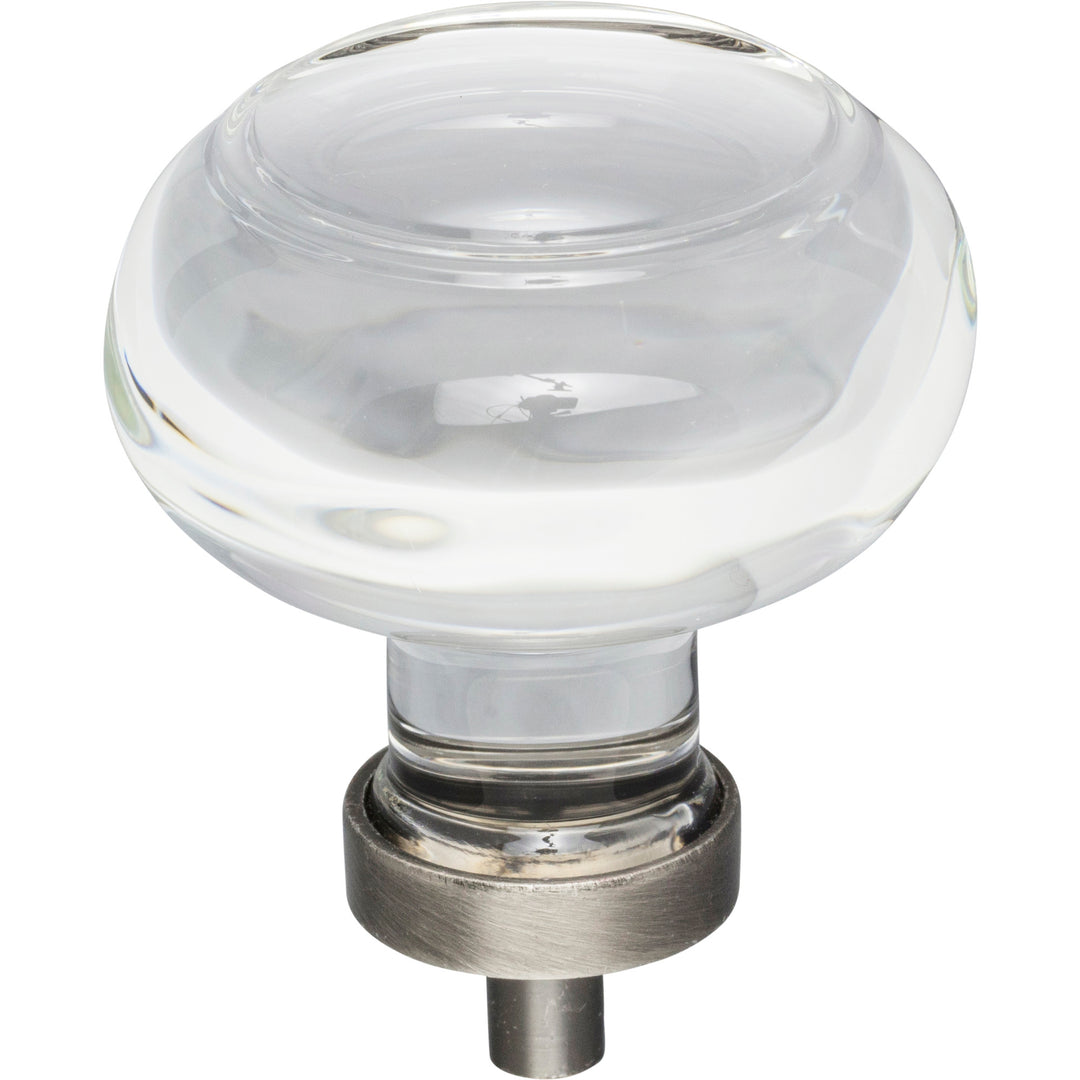 Harlow Button Glass Cabinet Knob