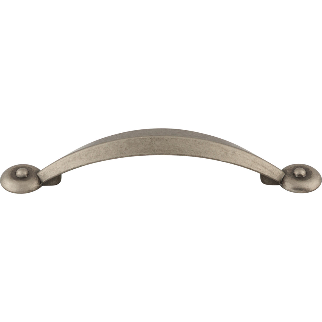Top Knobs - Angle Bar Pulls 3 3/4" Pewter Antique