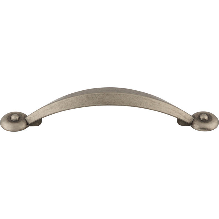 Top Knobs - Angle Bar Pulls 3 3/4" Pewter Antique