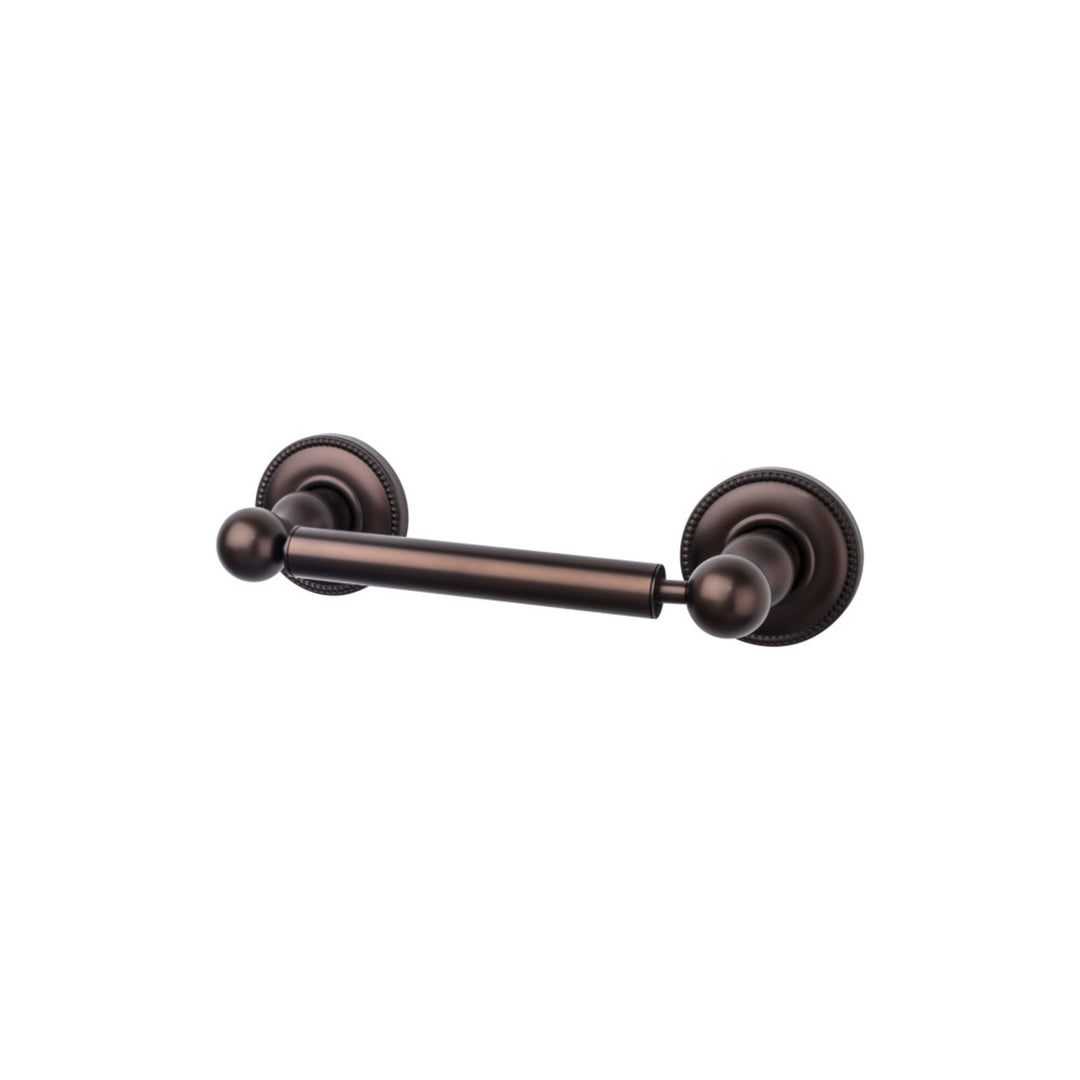 Top Knobs - Edwardian Bath Tissue Holder Beaded Backplates Oil Rubbed Bronze