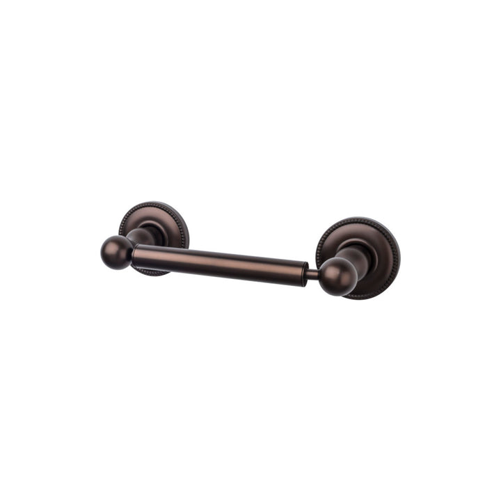 Top Knobs - Edwardian Bath Tissue Holder Beaded Backplates Oil Rubbed Bronze