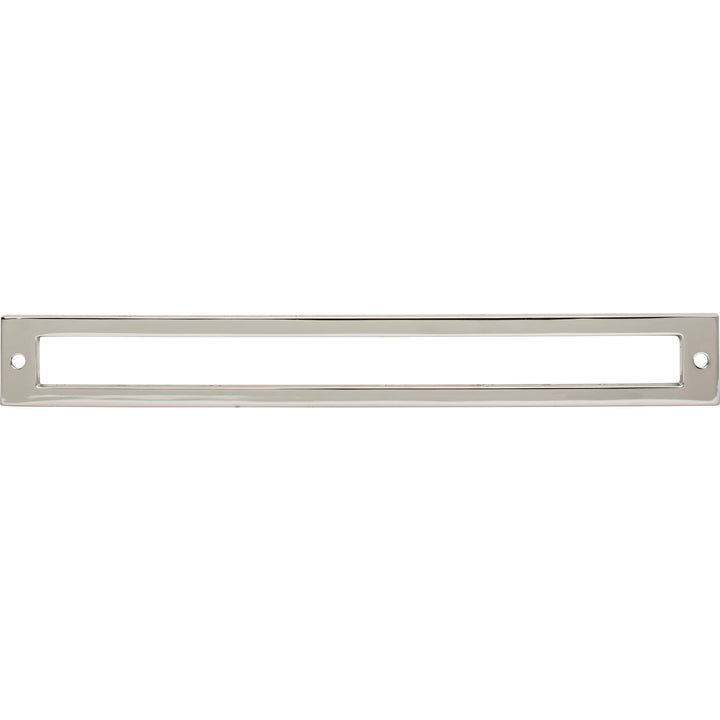 Top Knobs - Hollin Pull Backplates 8 13/16" Polished Nickel