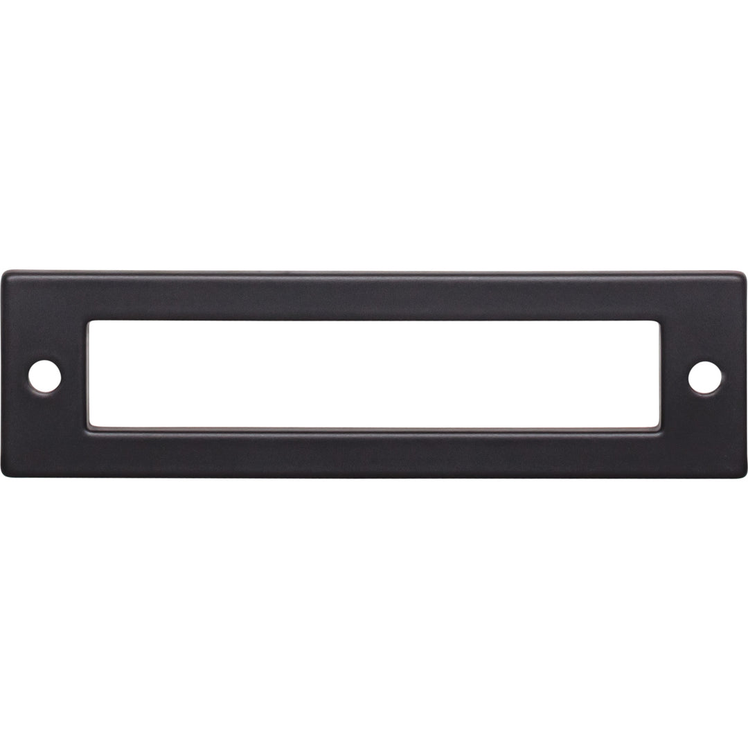 Top Knobs - Hollin Pull Backplates 3 3/4" Flat Black