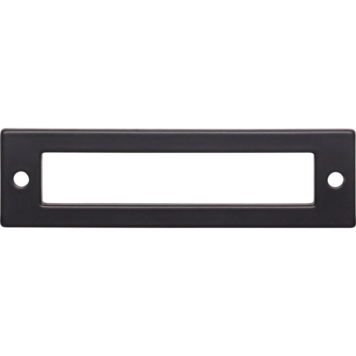 Top Knobs - Hollin Pull Backplates 3 3/4" Flat Black