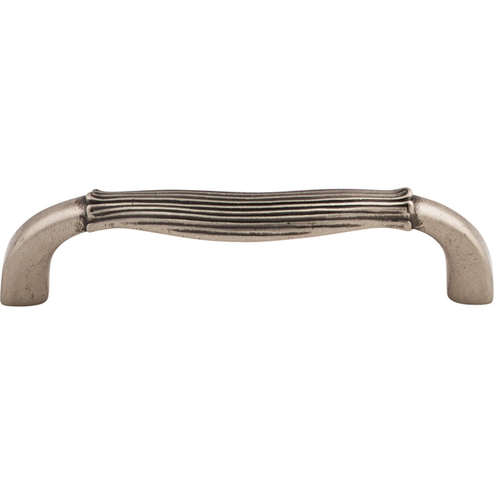 Top Knobs - Bow Bar Pulls 3 3/4" Pewter Antique