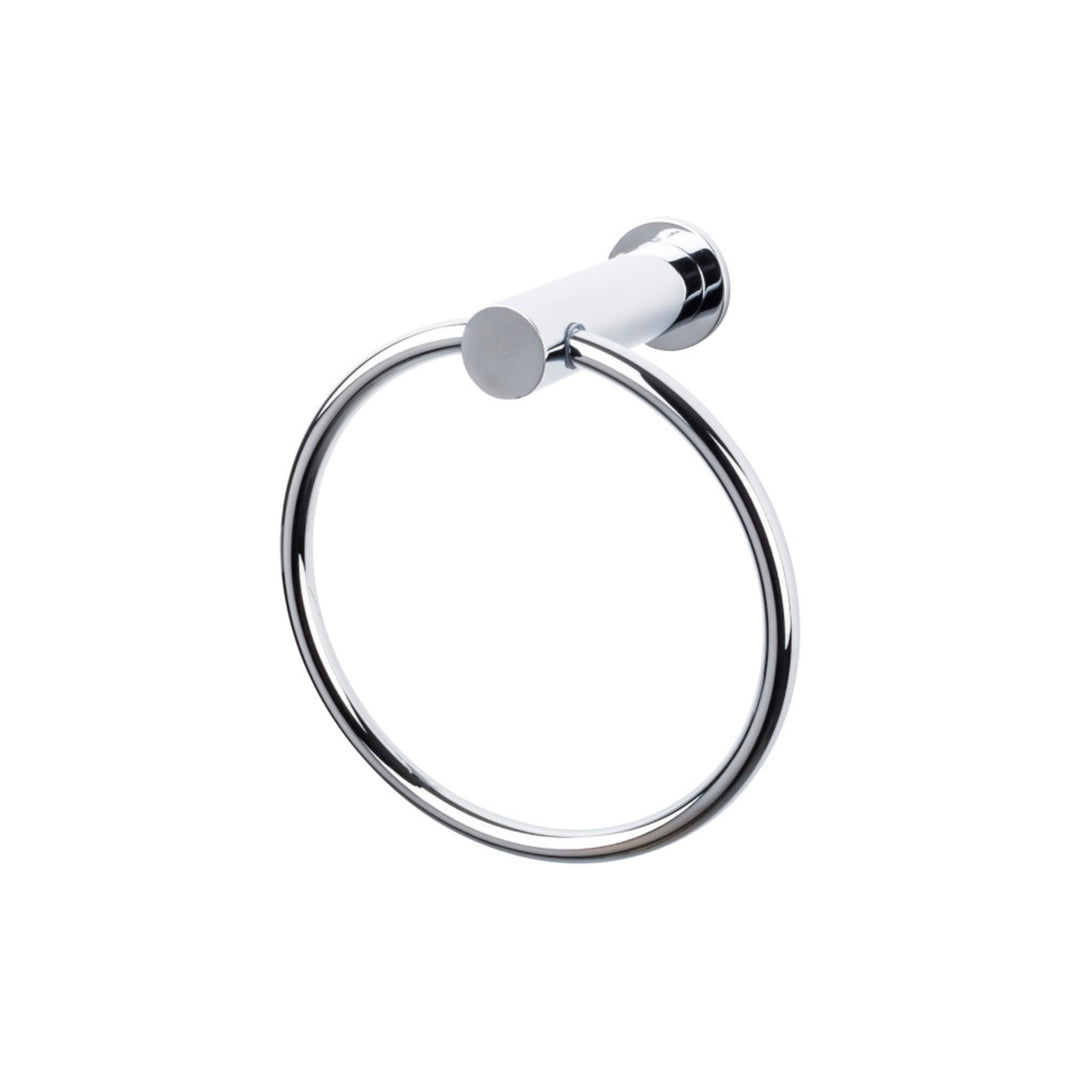 Top Knobs - Hopewell Bath Rings Polished Chrome