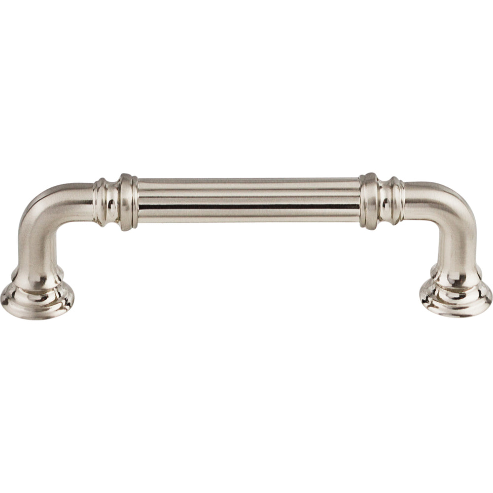 Top Knobs - Reeded Pulls 3 3/4" Brushed Satin Nickel