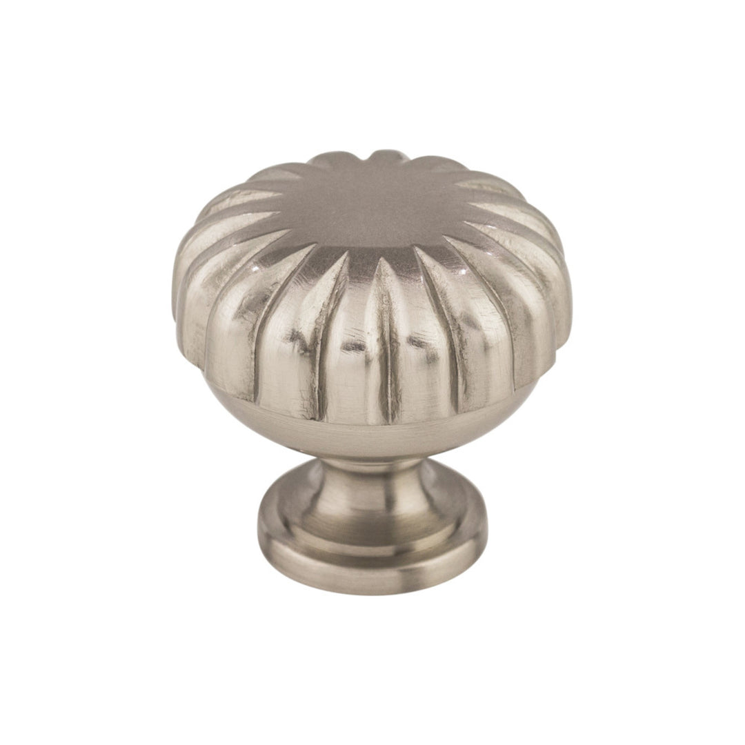 Top Knobs - Melon Round Knobs Brushed Satin Nickel