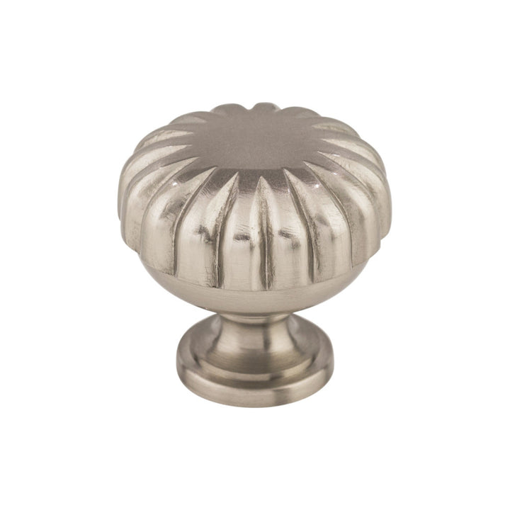 Top Knobs - Melon Round Knobs Brushed Satin Nickel