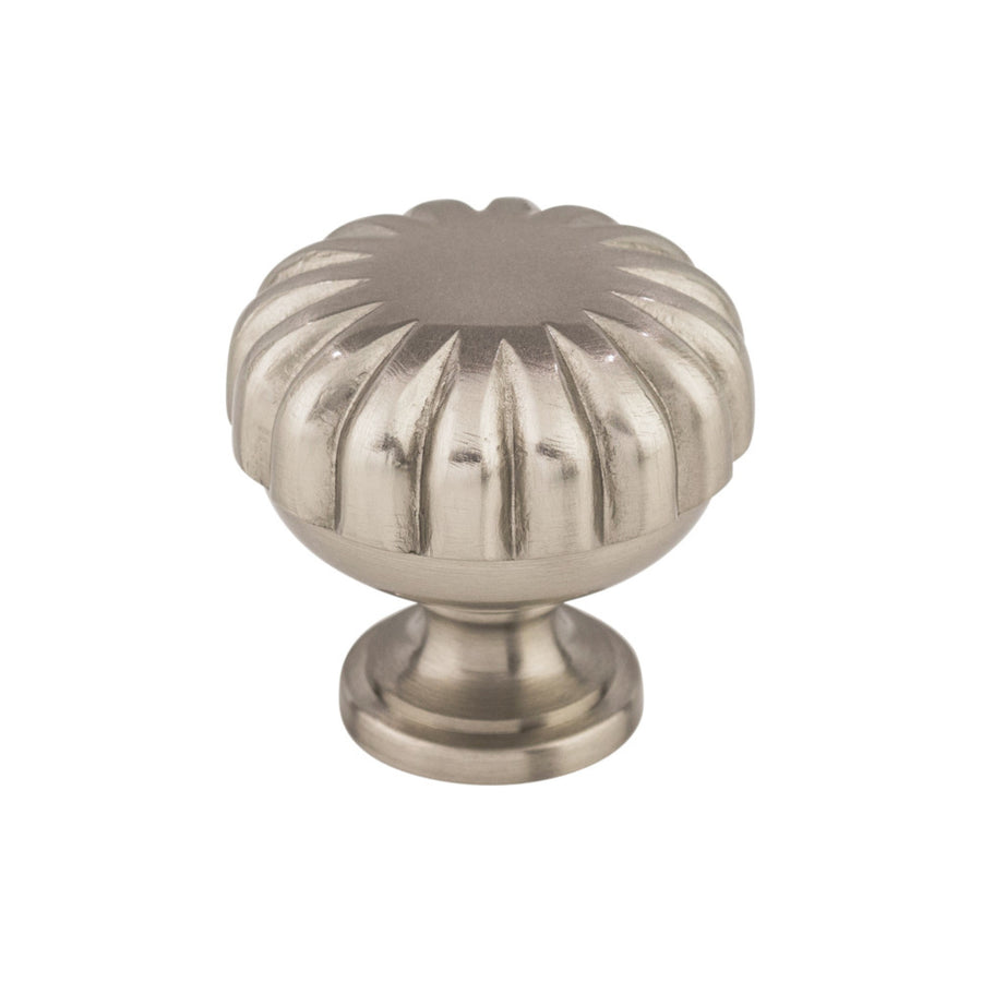 Top Knobs - Melon Round Knobs Brushed Satin Nickel