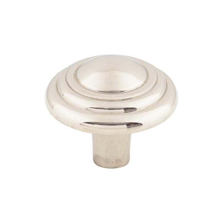 Top Knobs - Aspen II Button Round Knobs 1 3/4" Polished Nickel
