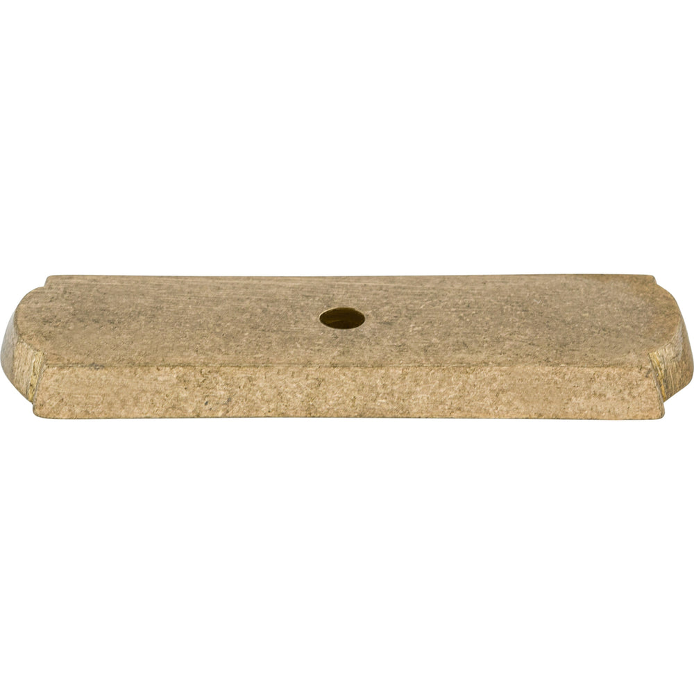 Top Knobs - Aspen Rectangle Knob Backplates Light Bronze