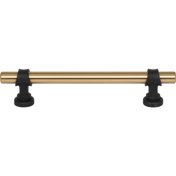 Top Knobs - Bit Bar Pulls (M1197) 5 1/16" Honey Bronze and Flat Black