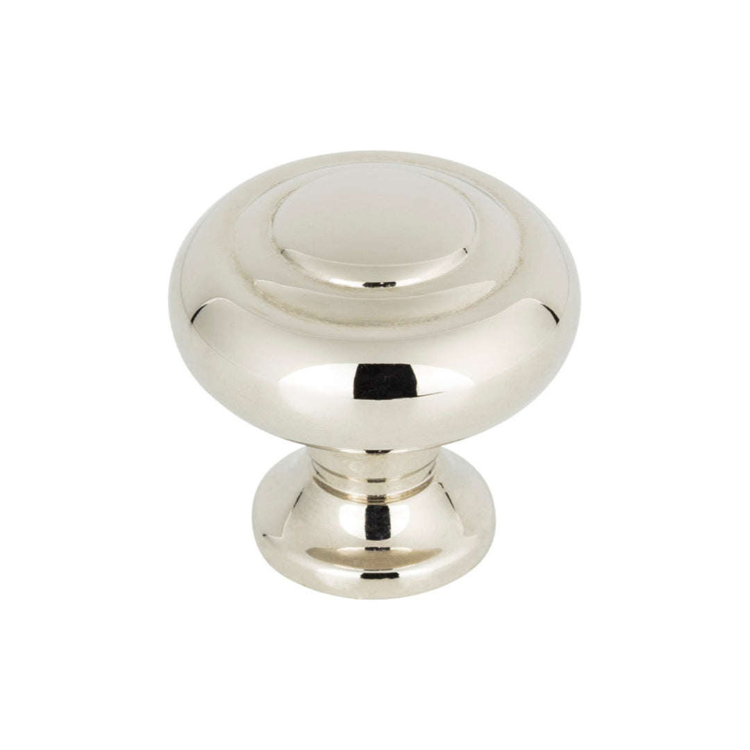 Top Knobs - Kent Mushroom Knobs Polished Nickel