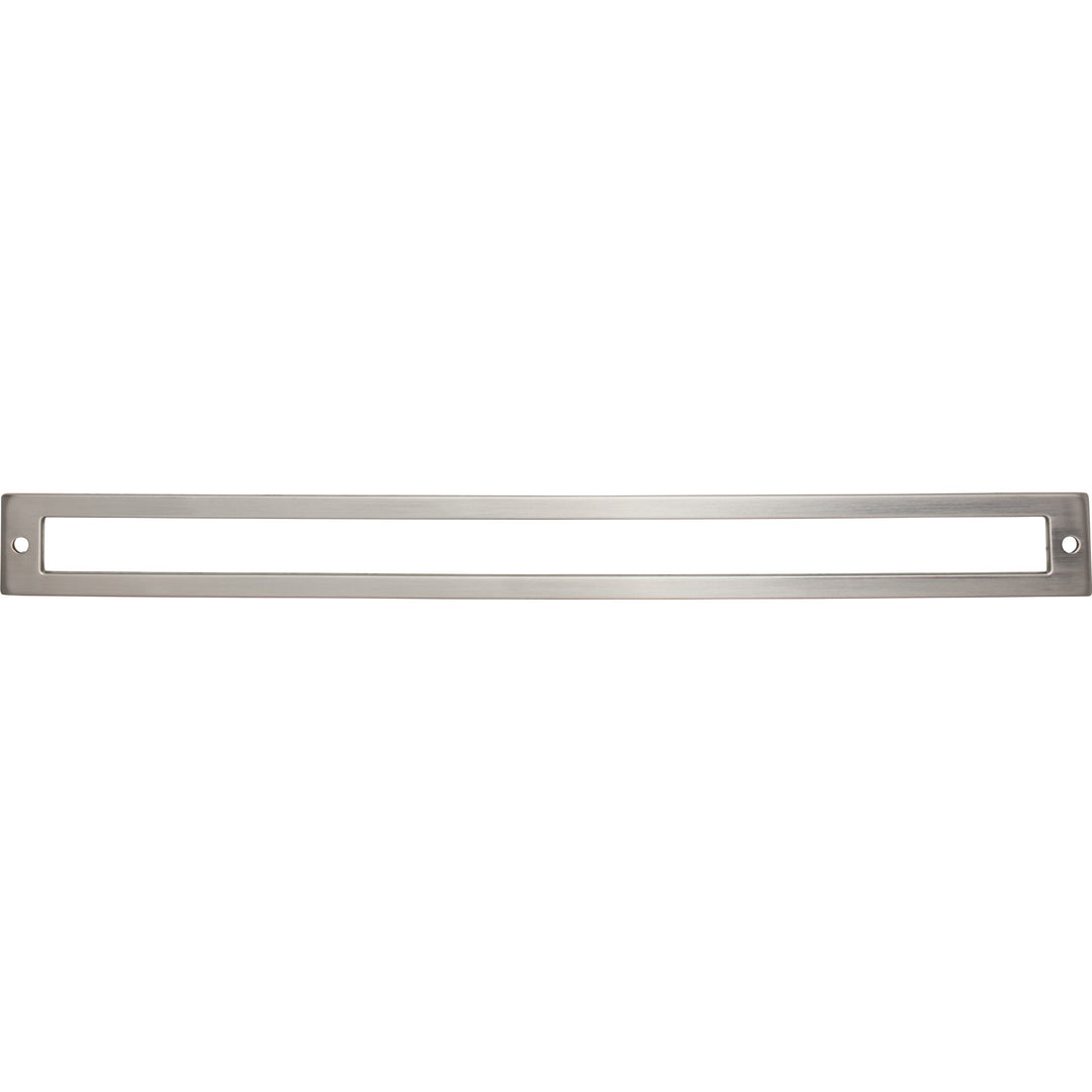 Top Knobs - Hollin Pull Backplates 12" Brushed Satin Nickel
