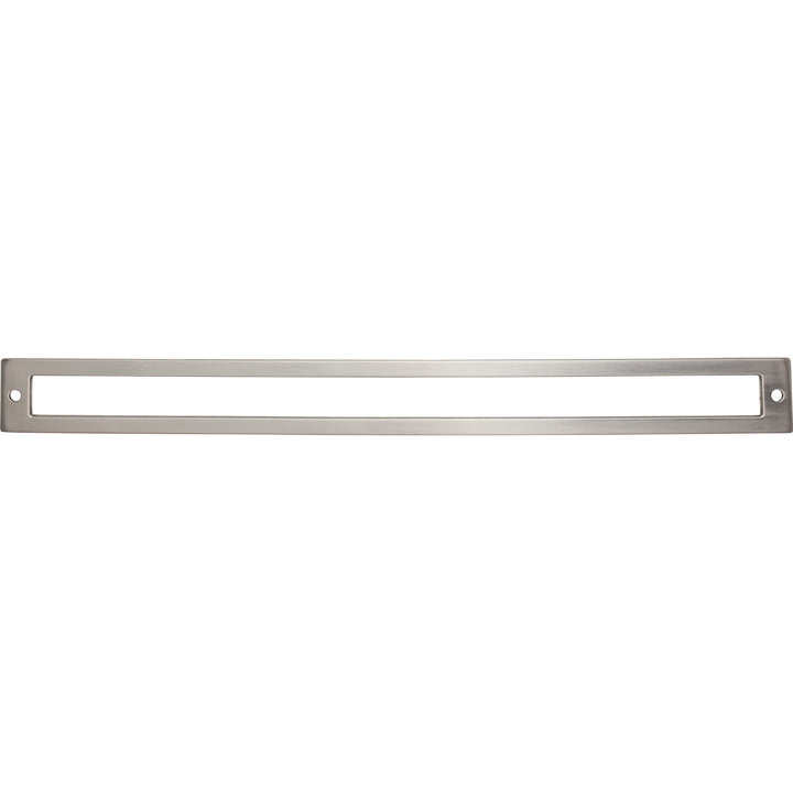 Top Knobs - Hollin Pull Backplates 12" Brushed Satin Nickel