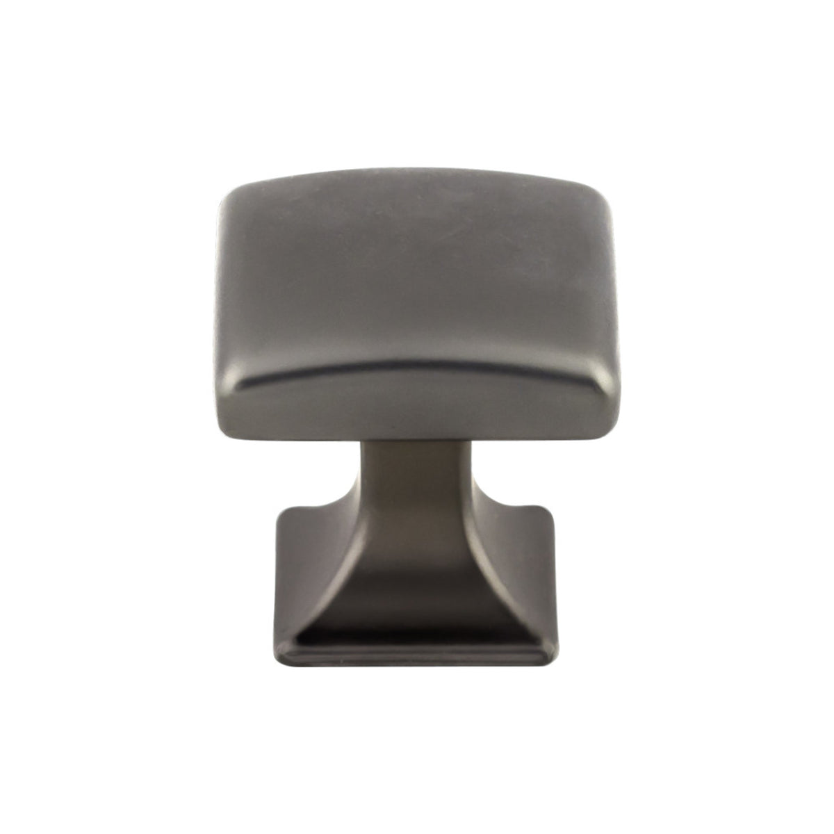 Top Knobs Contour Square Knob in Ash Gray