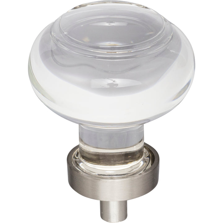 Harlow Button Glass Cabinet Knob