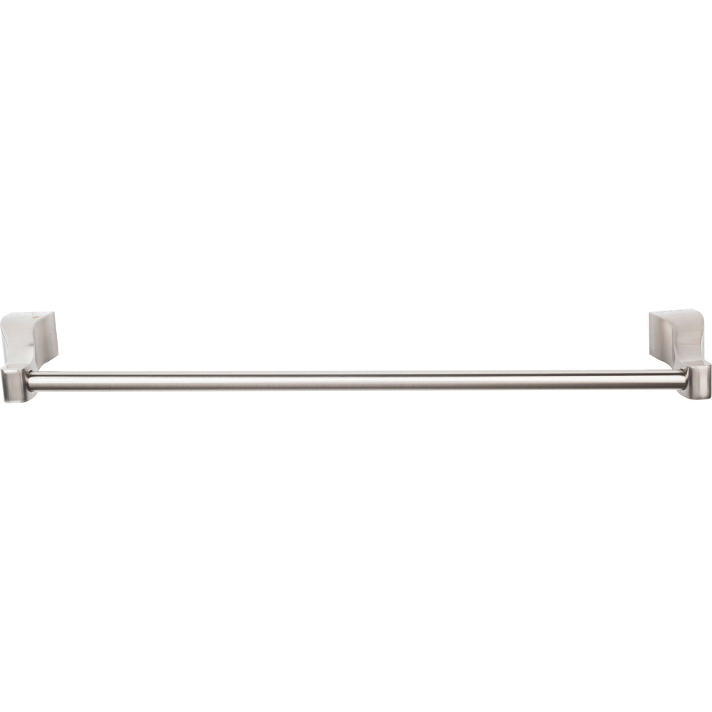 Top Knobs - Aqua Bath Towel Bar Singles 30" Brushed Satin Nickel