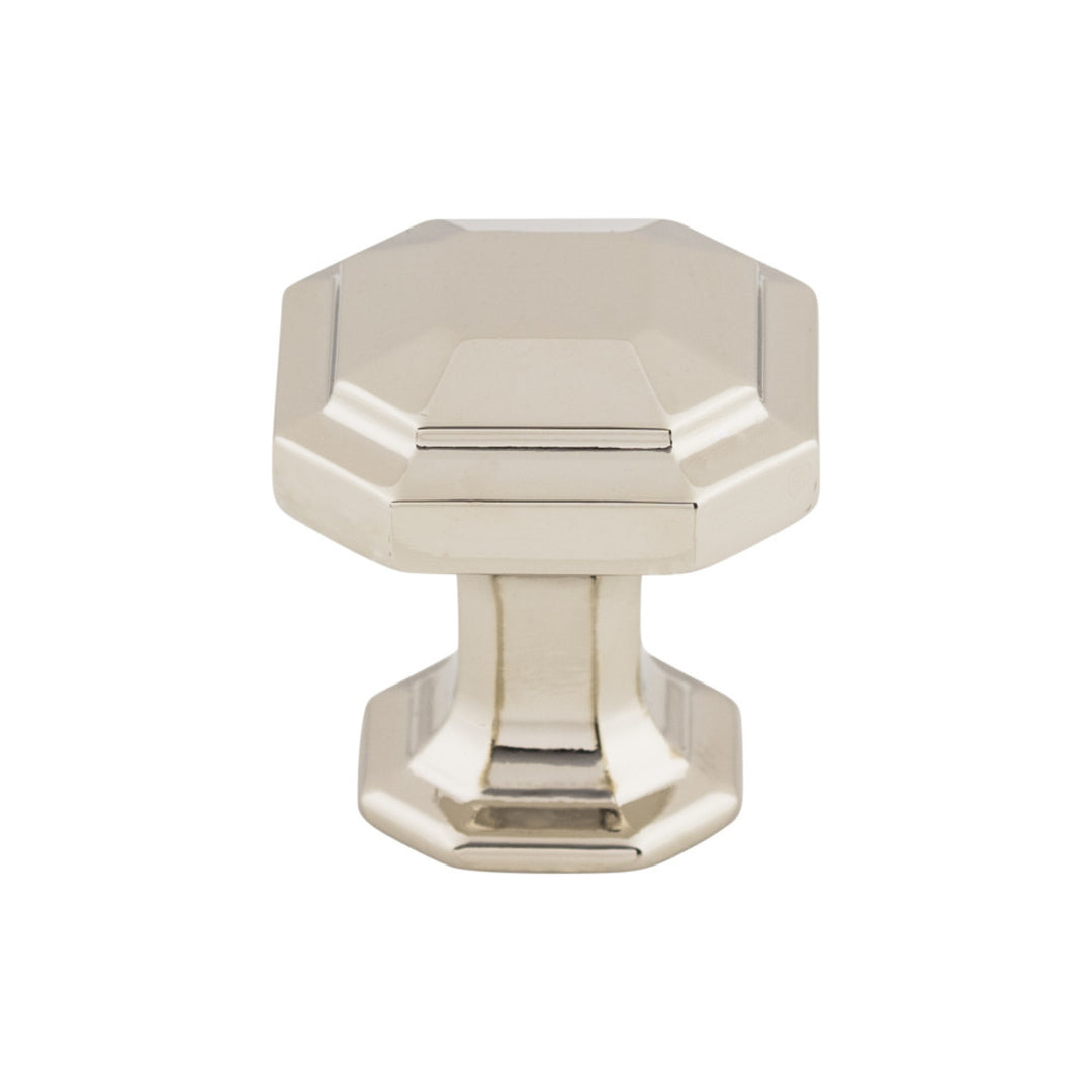 Top Knobs - Emerald Round Knobs Polished Nickel