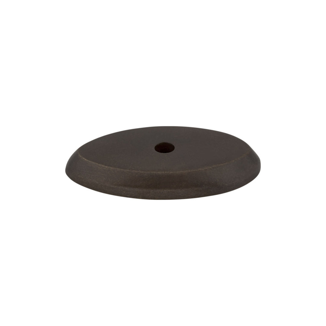 Top Knobs - Aspen Oval Knob Backplates 1 1/2" Medium Bronze