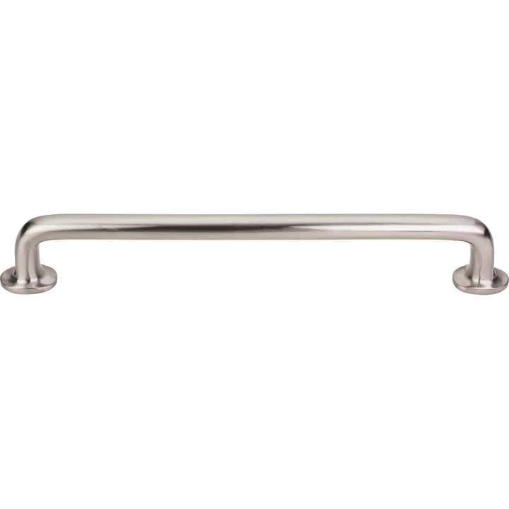 Top Knobs - Aspen II Rounded Appliance Pulls 18" Brushed Satin Nickel