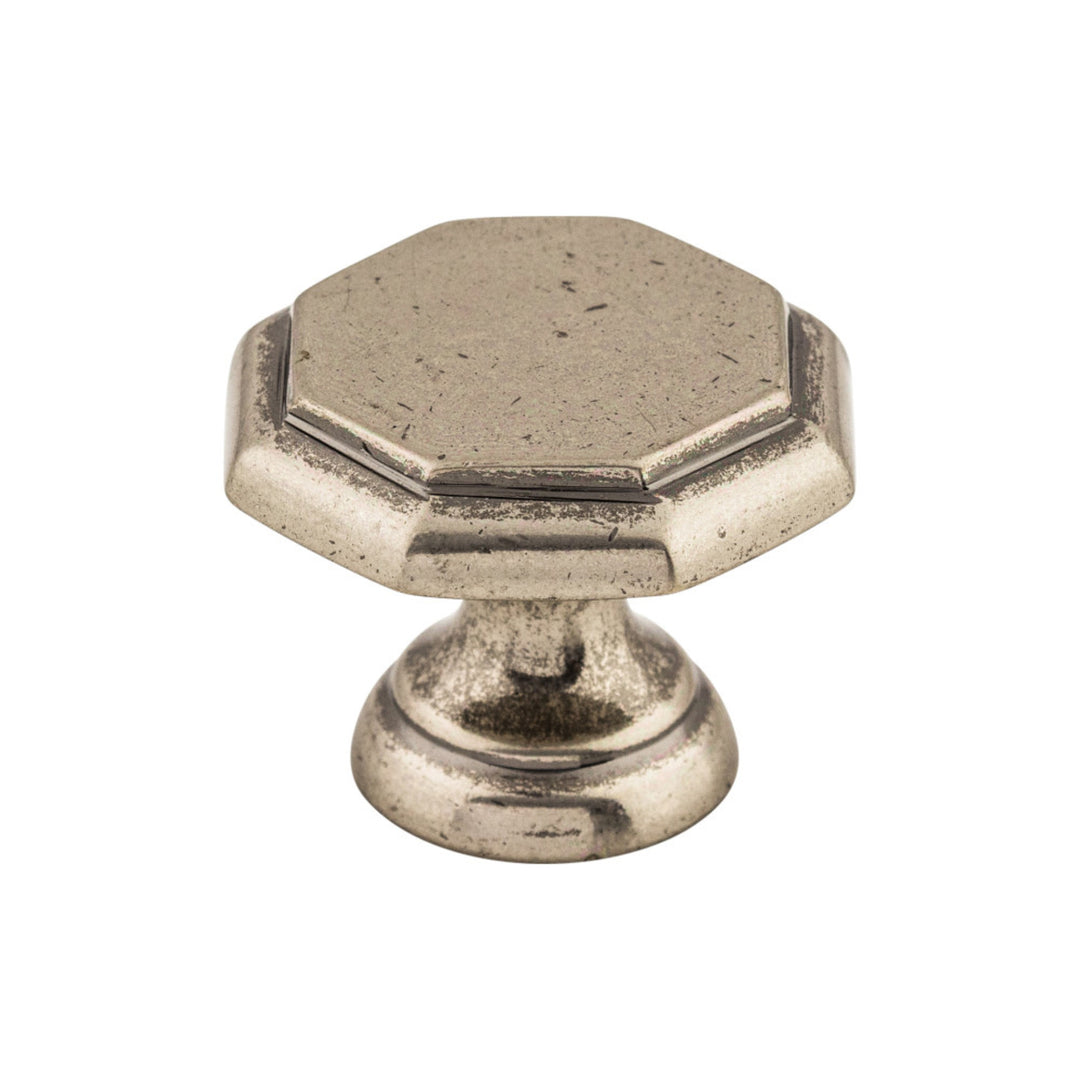 Top Knobs - Devon Round Knobs Pewter Antique