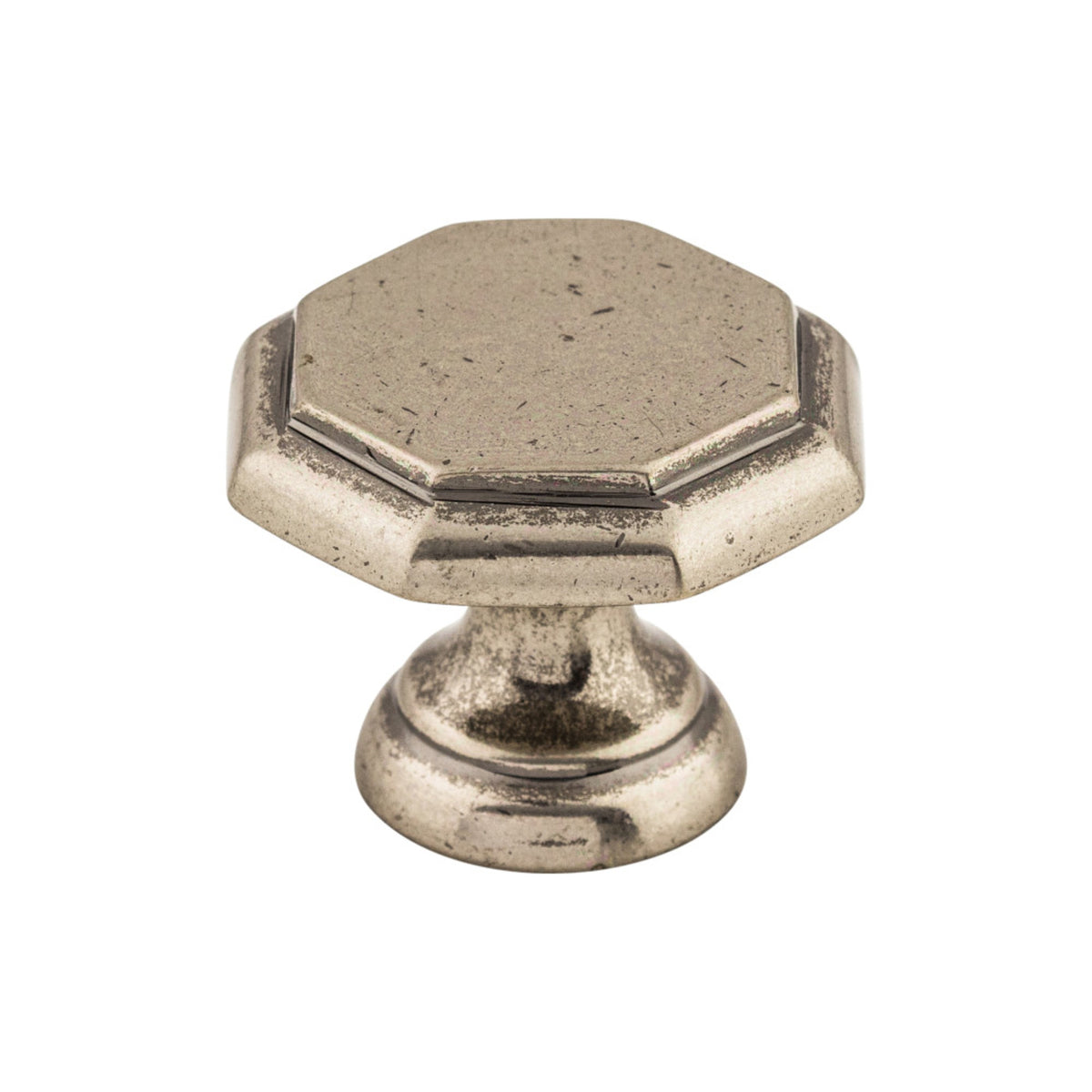 Top Knobs - Devon Round Knobs Pewter Antique