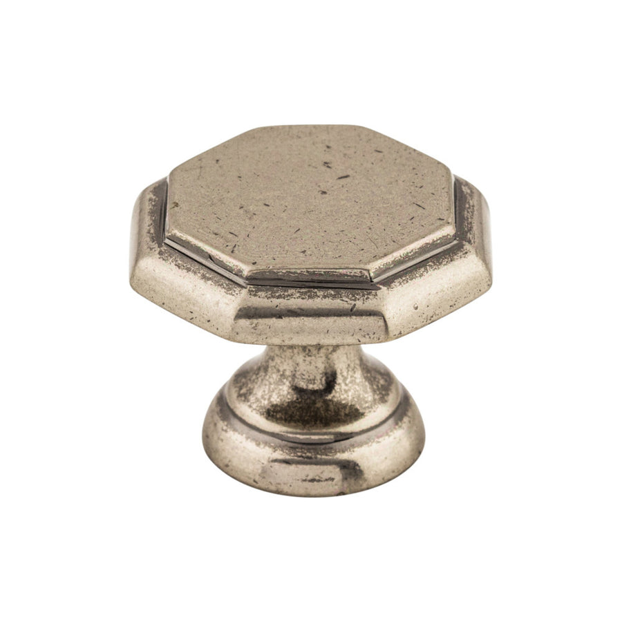 Top Knobs - Devon Round Knobs Pewter Antique