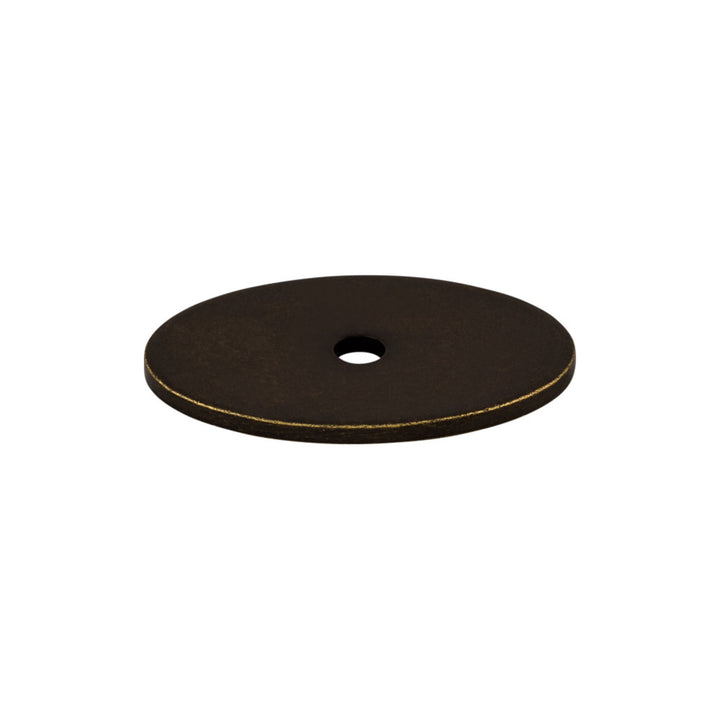 Top Knobs - Oval Knob Backplates 1 1/2" German Bronze