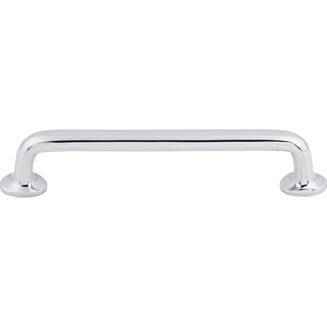 Top Knobs - Aspen II Rounded Bar Pulls 6" Polished Chrome