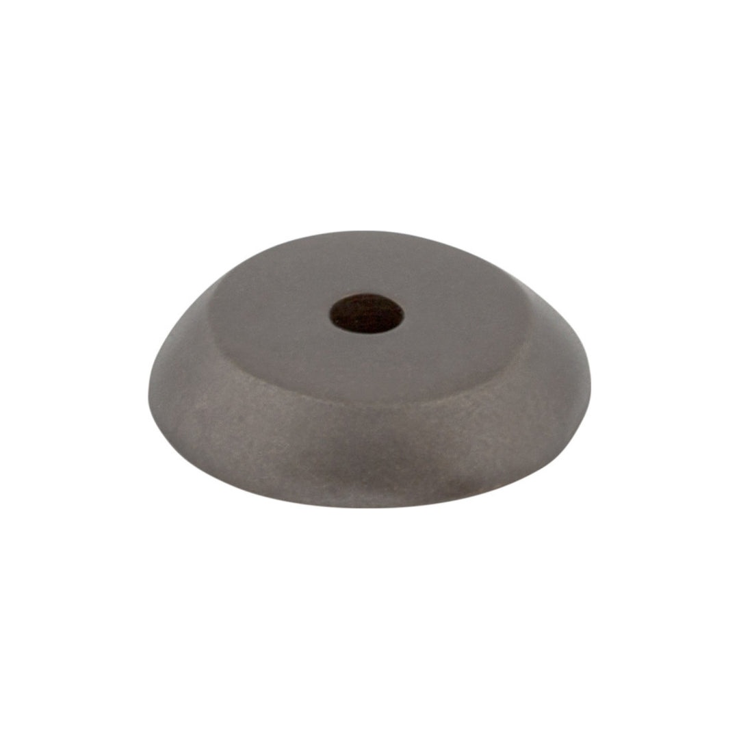 Top Knobs - Aspen Round Knob Backplates 7/8" Medium Bronze