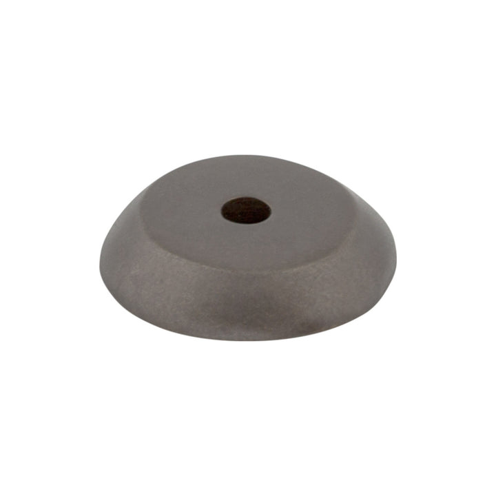 Top Knobs - Aspen Round Knob Backplates 7/8" Medium Bronze